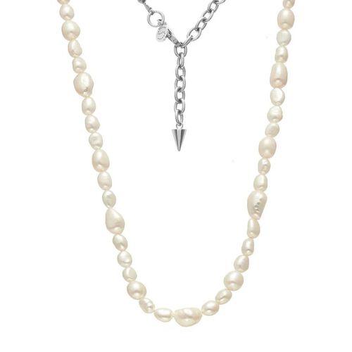 Silk & Steel Allure Necklace